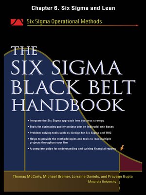 cover image of Six Sigma and Lean